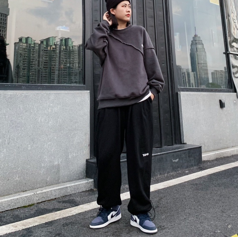 Giay Nike Air Jordan 1 Mid GS 'Sanded Purple' 554725-445