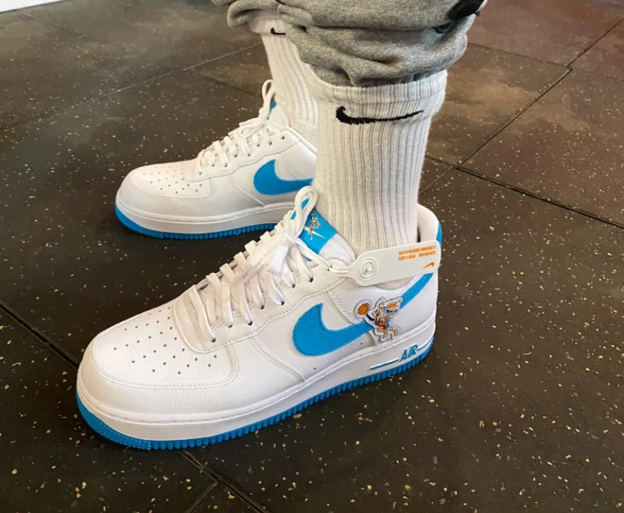 Giày Nike X Space Jam A New Legacy Air Force 1 07 Tune Squad DJ7998-100 - Ảnh 5