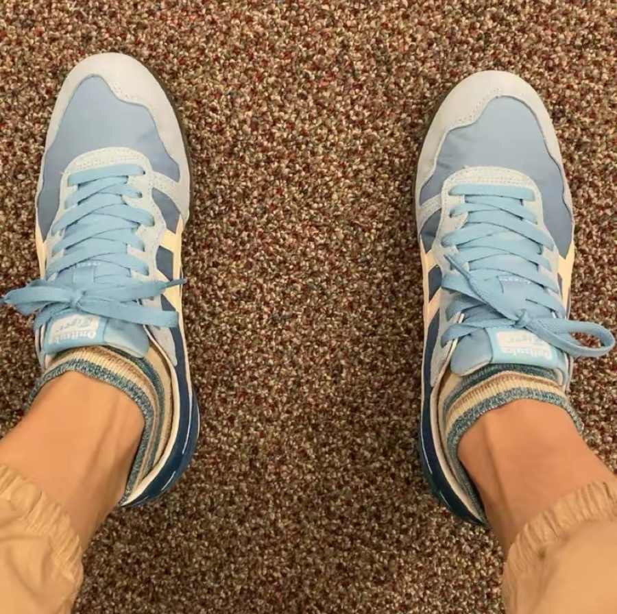 Giay Onitsuka Tiger Serrano 'Arctic Sky White Peach' 1183B400-405