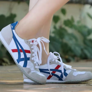 Giay Onitsuka Tiger Serrano 'White Blue Red' TH109L-0142