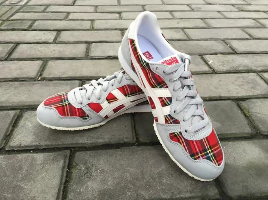 Giay Onitsuka Tiger Serrano 'White Red' D6L0L-2599