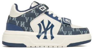 Giay MLB Chunky Liner Mid Denim 'Navy' 3ASXCDN3N-50NYD