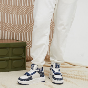 Giay MLB Chunky Liner Mid Denim 'Navy' 3ASXCDN3N-50NYD