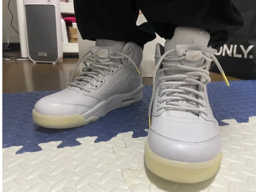 Giay Nike Air Jordan 5 Retro Premium 'Pure Platinum' 881432-003