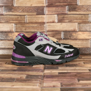 Giay New Balance Stray Rats x 991 'Black Purple' W991SRP