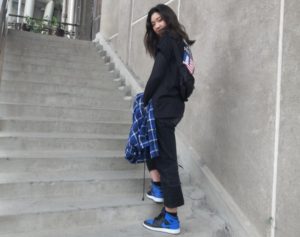 Giay Nike Air Jordan 1 Mid 'Royal Splatter' 554724-048