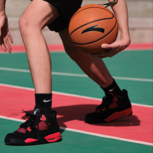 Giay Nike Air Jordan 4 Retro GS 'Red Thunder' 408452-016