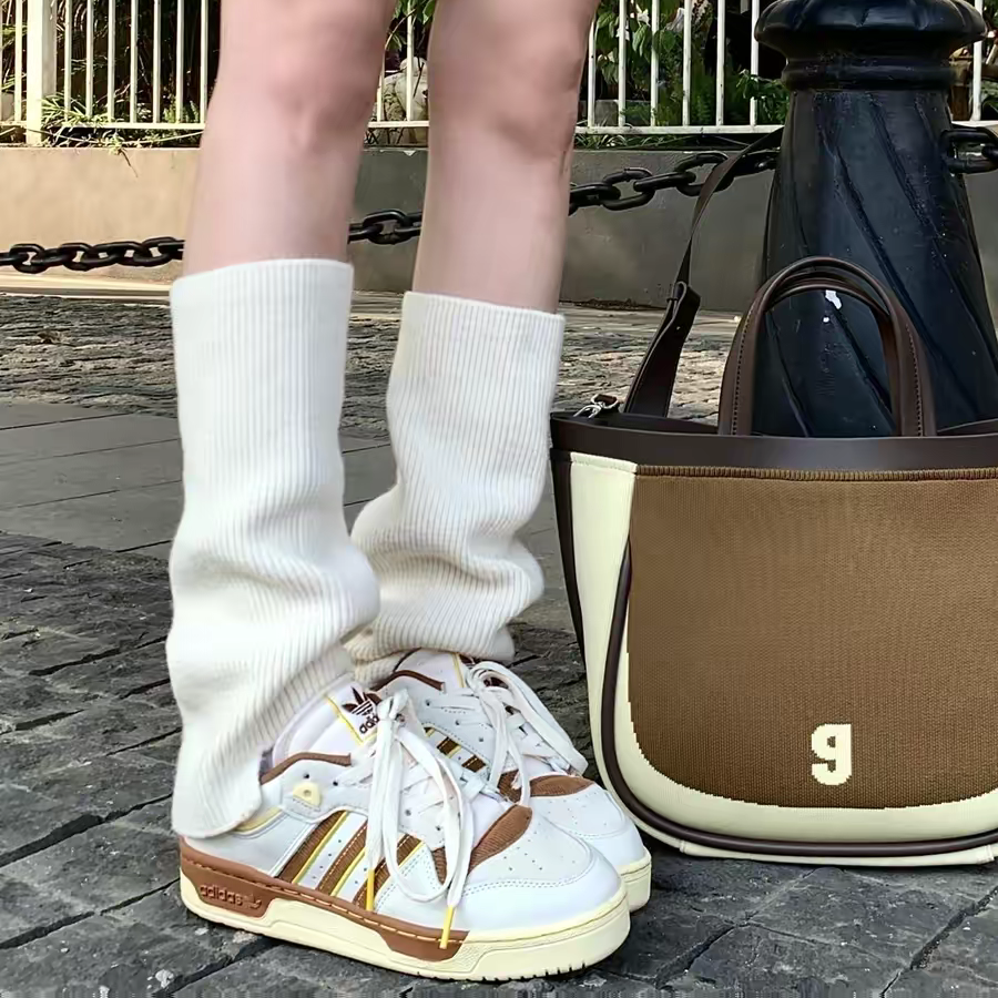 Giay Adidas Rivalry Low 86 'Chalk Wild Brown' FZ6317