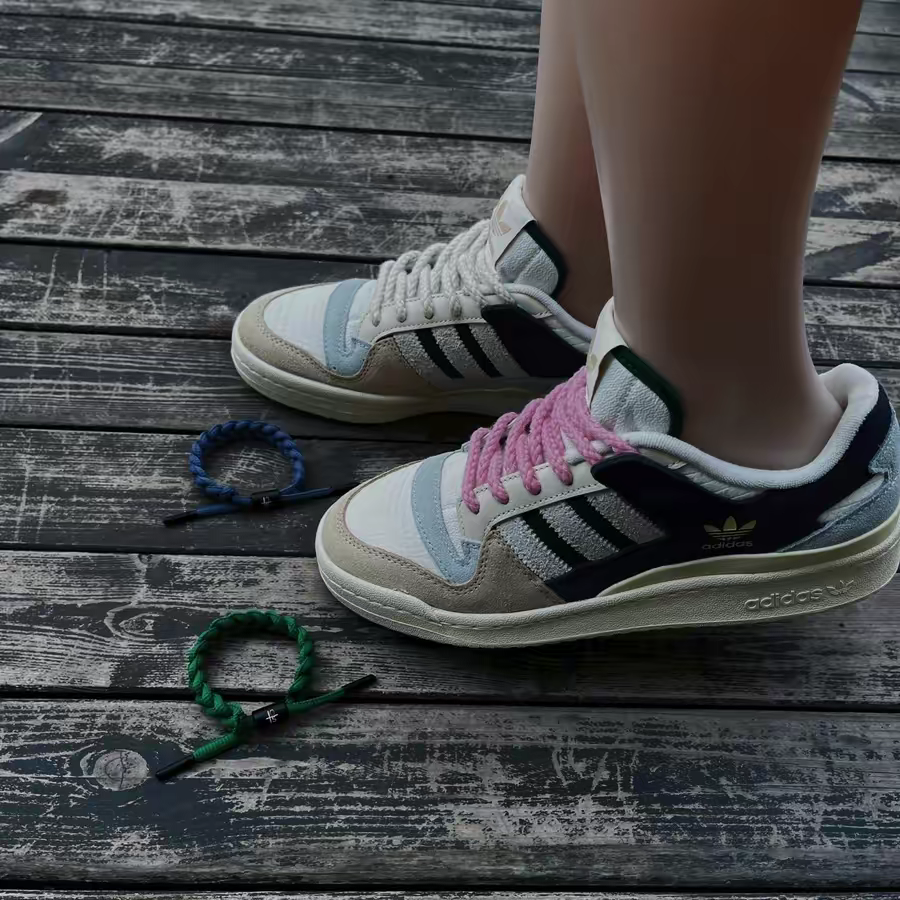 Giay Adidas Forum 84 Low 'Beige Navy Green' GW4332