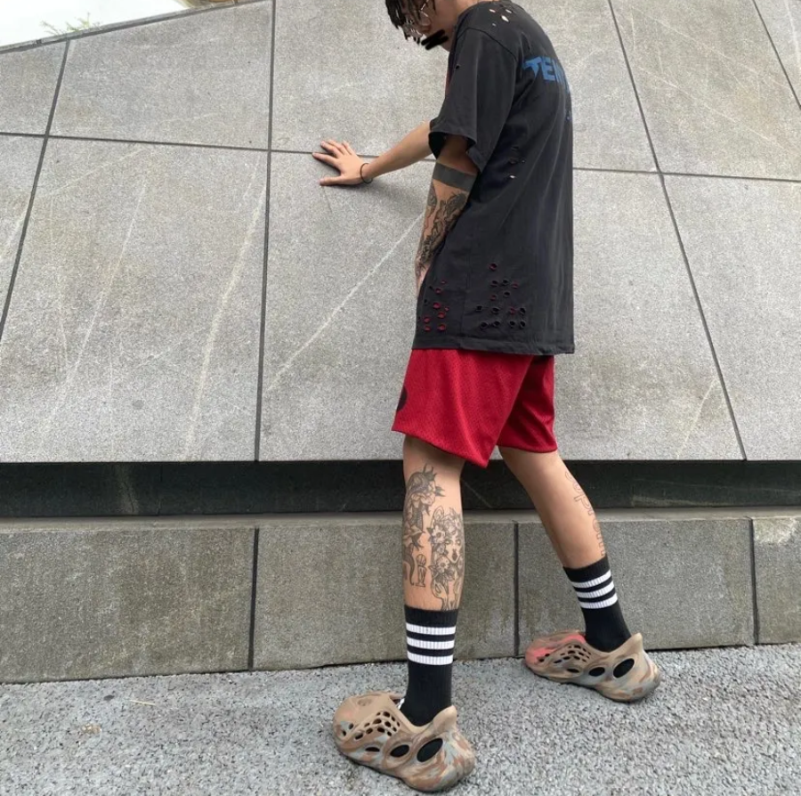 Dép Adidas Yeezy Foam Runner Mx Sand Grey GY3969 - Ảnh 3