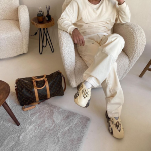 Alternative view of Dép Adidas Yeezy Foam Runner 'MX Cream Clay' GX8774