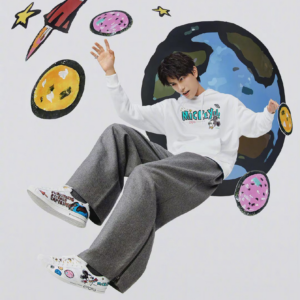 Alternative view of Giày Adidas Kasing Lung x Disney x Superstar 'Labubu Mickey Mouse' GZ8839