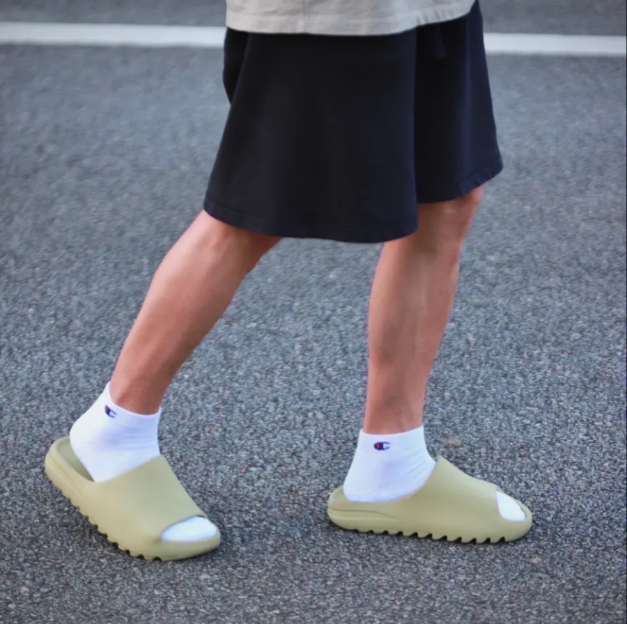 Dép Adidas Yeezy Slides 'Resin' FX0494 - Ảnh 3