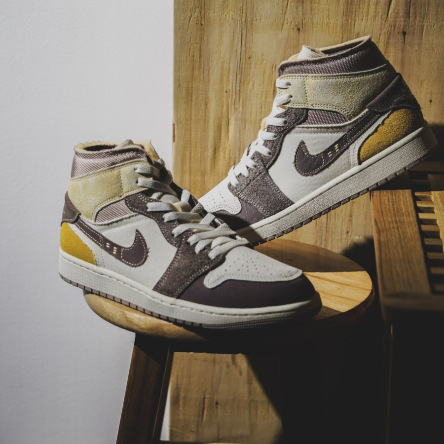 Giày Nike Air Jordan 1 Mid SE 'Craft' DM9652-102 - Ảnh 9