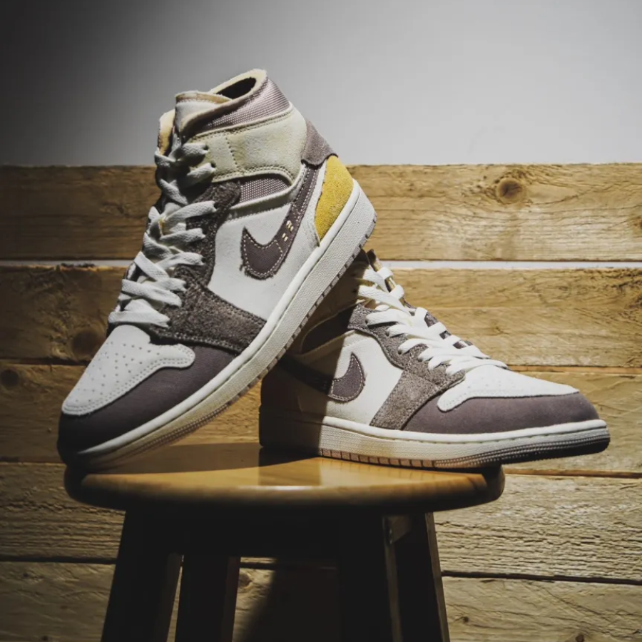 Giày Nike Air Jordan 1 Mid SE 'Craft' DM9652-102 - Ảnh 8