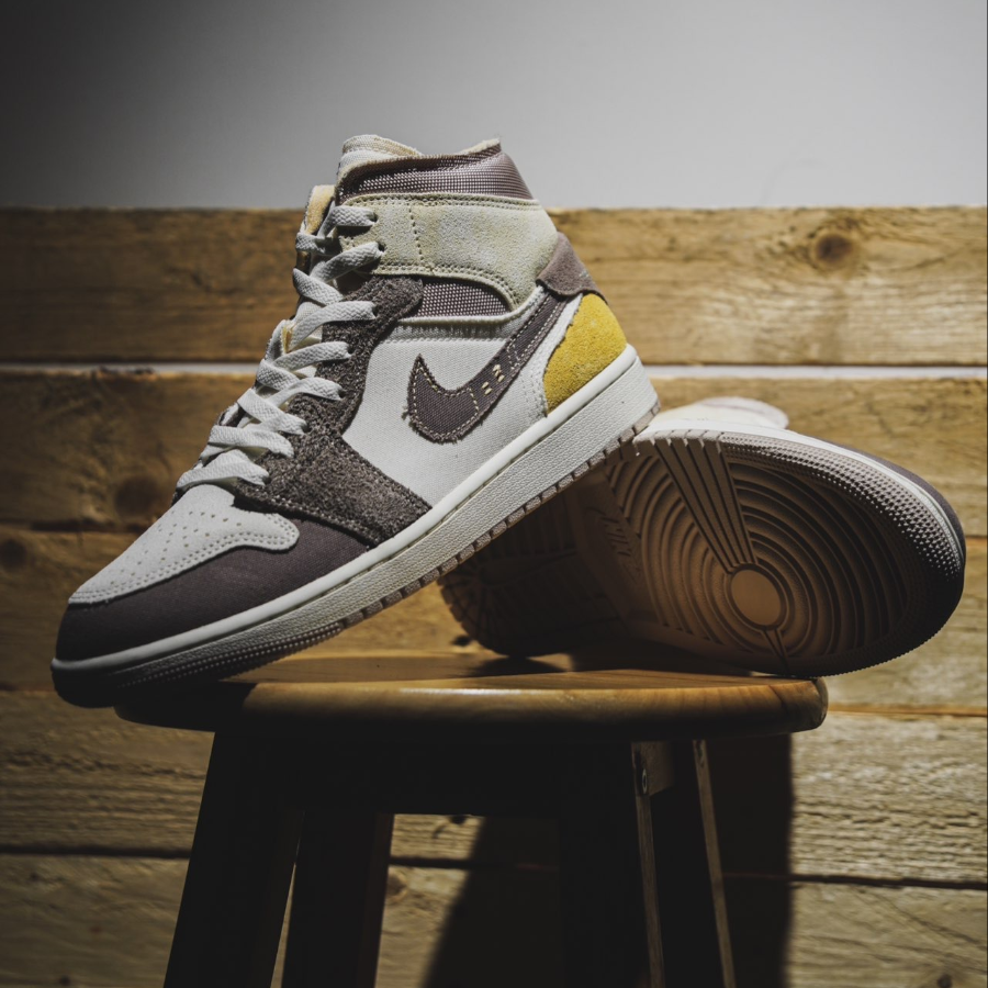 Giày Nike Air Jordan 1 Mid SE 'Craft' DM9652-102 - Ảnh 11