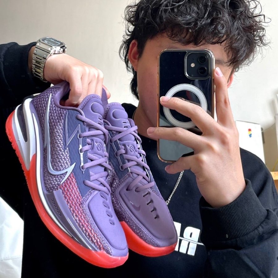 Giay Nike Air Zoom GT Cut EP 'Amethyst Smoke Bright Mango' CZ0176-501