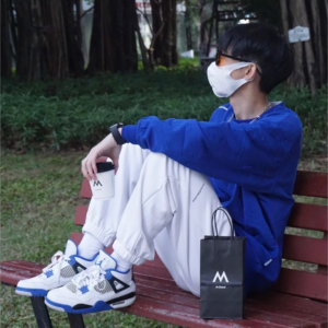 Giay Nike Air Jordan 4 Retro 'Motorsports' 308497-117