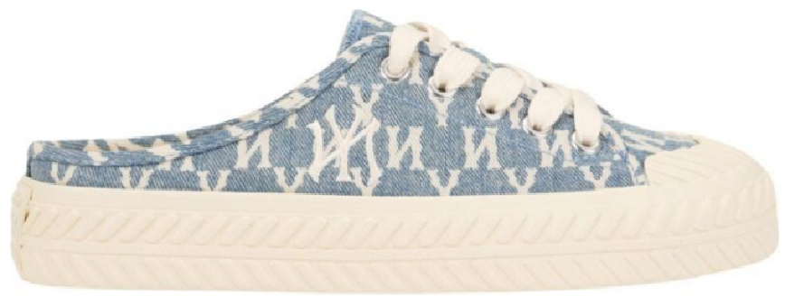 Giay MLB Playball Mule Mono 'Blue Denim' 32SHSD1111-50U