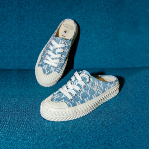 Giay MLB Playball Mule Mono 'Blue Denim' 32SHSD1111-50U