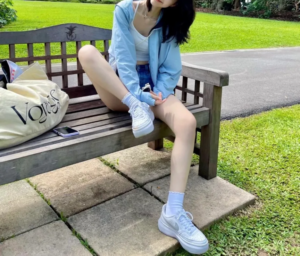 Giay Nike Court Vision Alta Low 'White Grey' DM0113-101