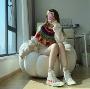 Alternative view of Giày Converse Comme des Garçons Play x Chuck 70 Hi Top Multi Heart 162972C