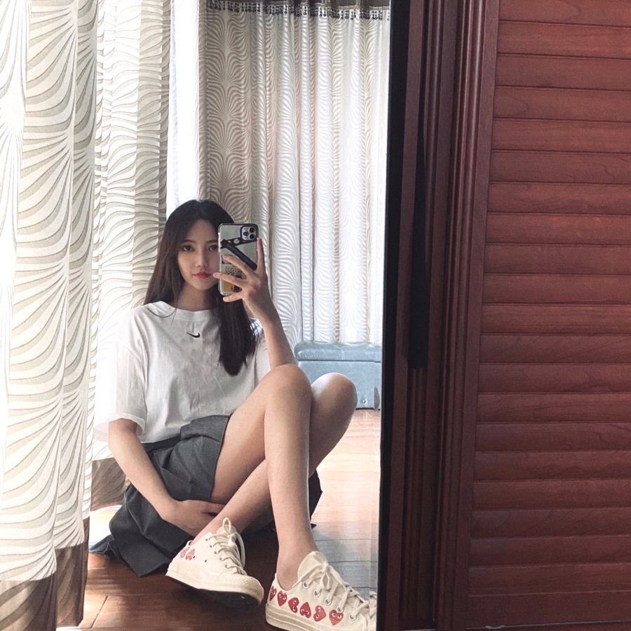 Giày Converse Comme des Garçons Play x Chuck 70 Low Top Multi Heart 162975C - Ảnh 2