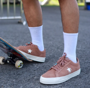 Giay Converse One Star Pro Popsicle 'Rose Taupe' A02319C