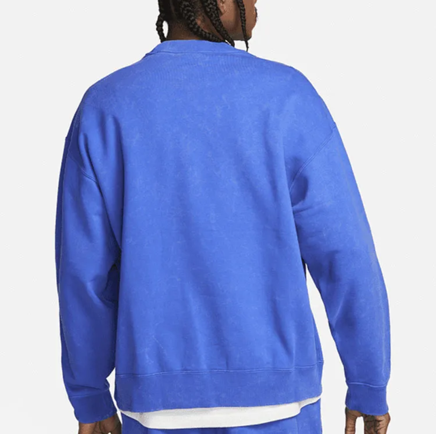 Ao Nike x Stussy Acid Wash Crew Fleece 'Blue' DR4024-480