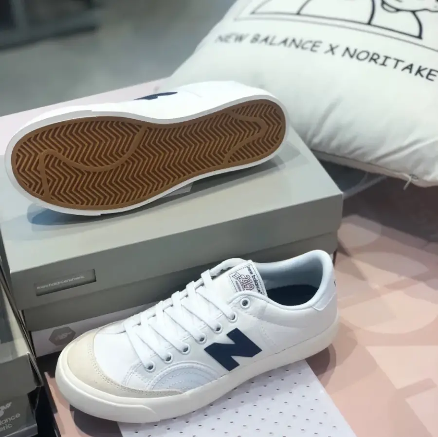 Giày New Balance Numeric 213 White Navy NM212FBB - Ảnh 8