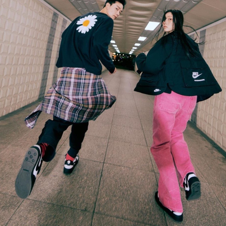 Giay Nike Kwondo 1 x G-Dragon Peaceminusone 'Panda' DH2482-101