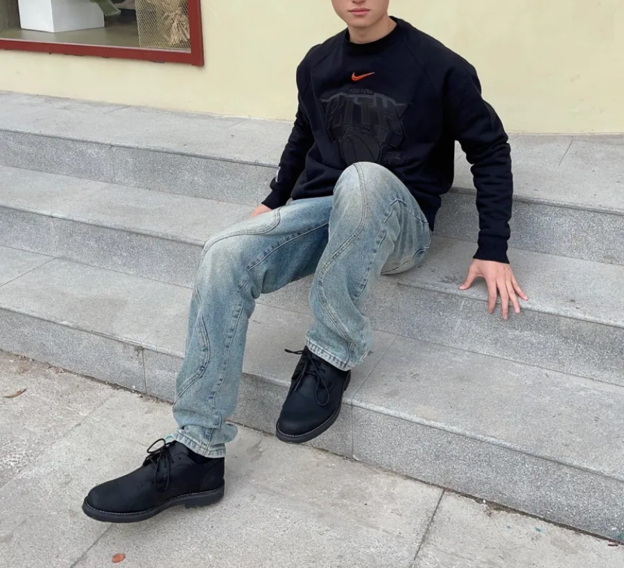 Giày Timberland Crestfield Waterproof Oxford 'Black' A5MJ8015 - Ảnh 5