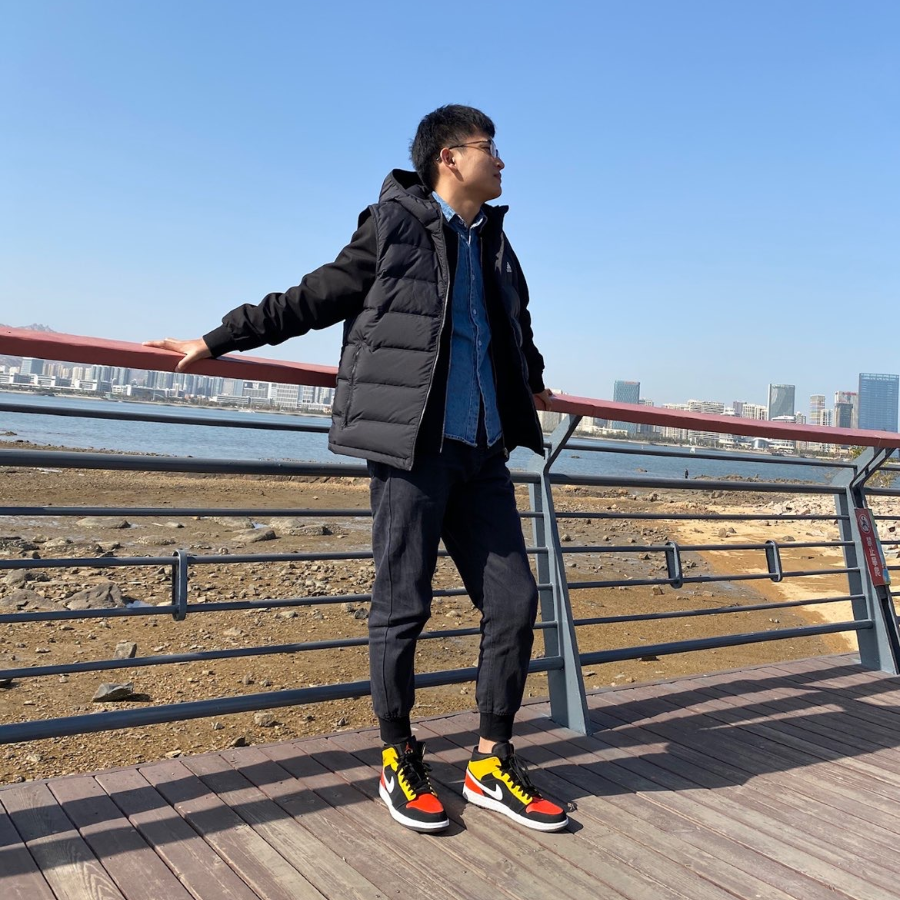 Giày Nike Air Jordan 1 Mid 'Black Amarillo Orange' 852542-087 - Ảnh 2