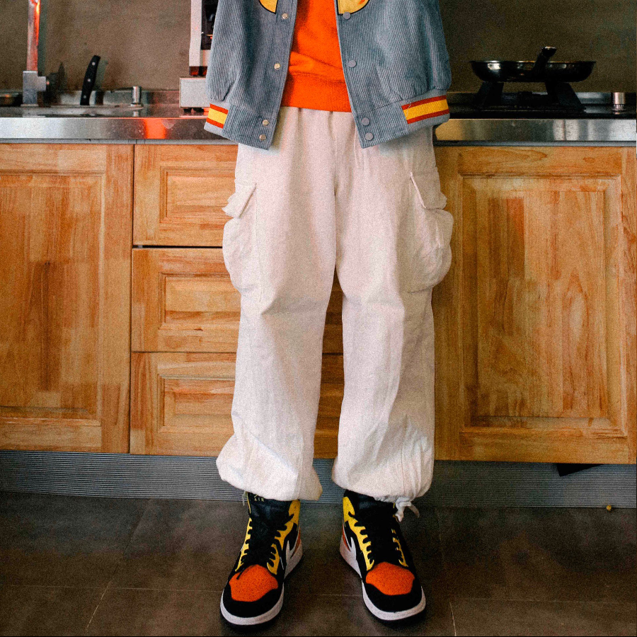 Giày Nike Air Jordan 1 Mid 'Black Amarillo Orange' 852542-087 - Ảnh 3