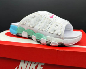 Dep Nike Air More Uptempo Slide 'White Aqua' FN3437-161