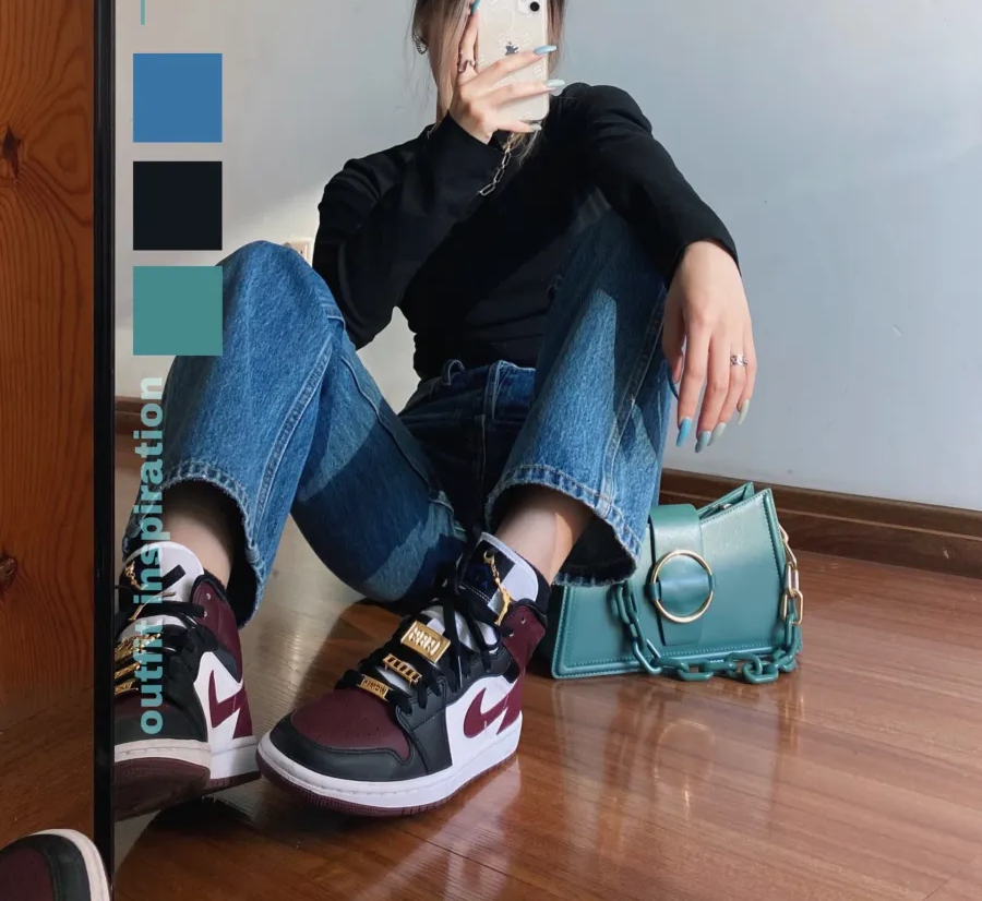 Giày Nike Air Jordan 1 Mid SE 'Gold Pendants' CZ4385-016 - Ảnh 8