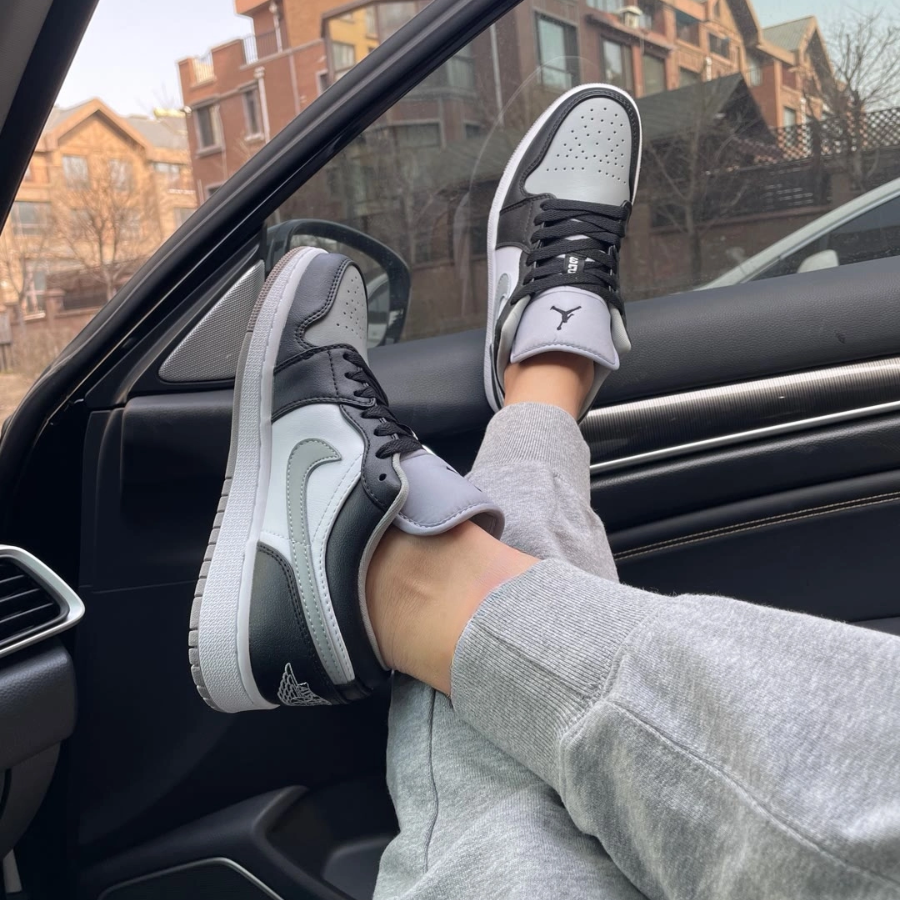 Giày Nike Air Jordan 1 Low 'Shadow' 553558-039 - Ảnh 5