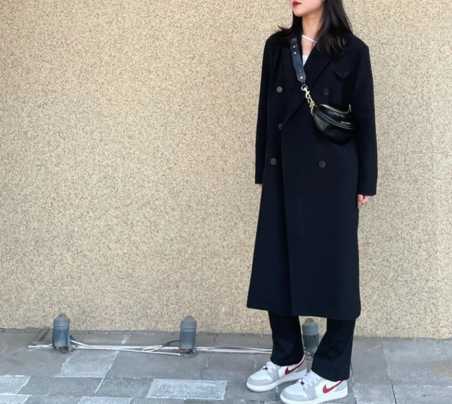 Giày Nike Air Jordan 1 Low GS 'Light Smoke Grey Gym Red' DM0589-016 - Ảnh 6