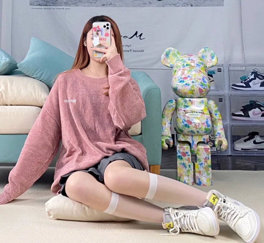 Giày Nike Wmns Air Jordan 1 High Zoom 'Pearl White' CT0979-107 - Ảnh 7