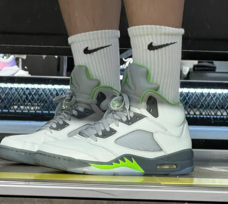 Giày Nike Air Jordan 5 Retro 'Green Bean' DM9014-003 - Ảnh 8