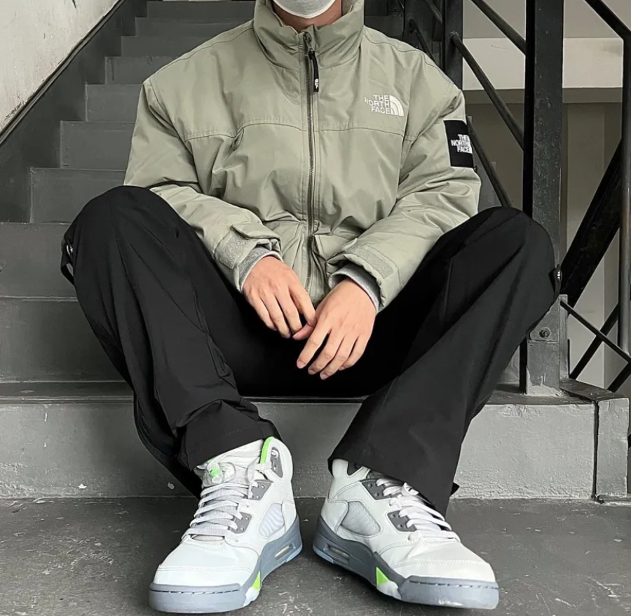 Giày Nike Air Jordan 5 Retro 'Green Bean' DM9014-003 - Ảnh 7
