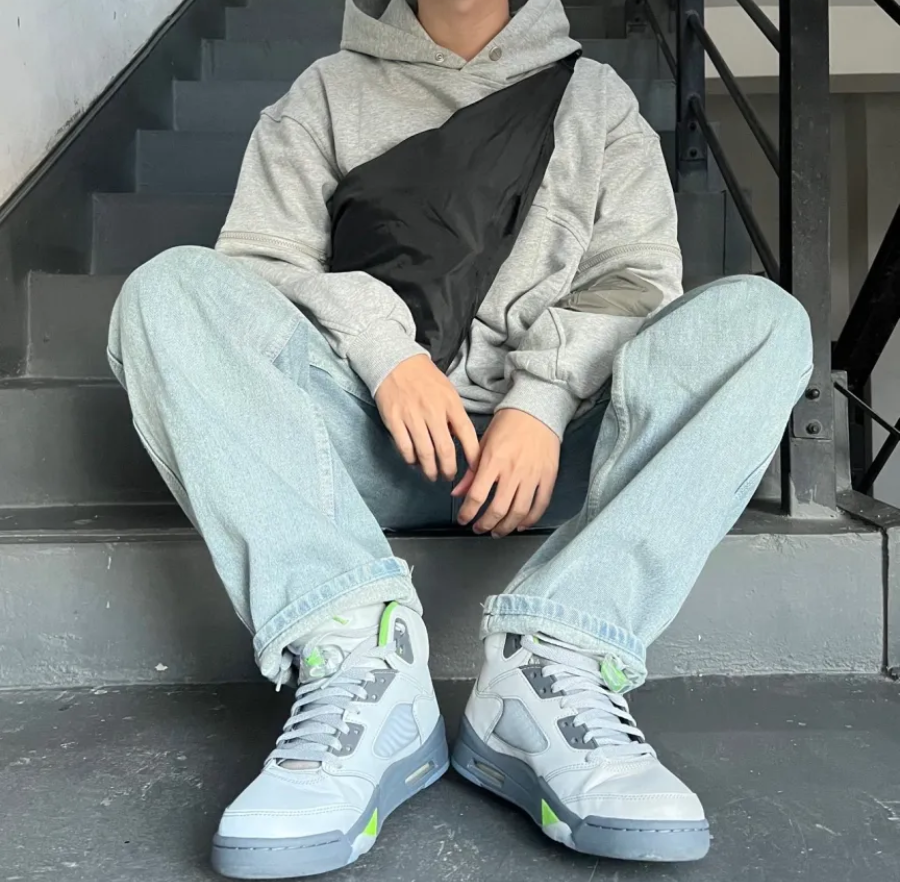 Giày Nike Air Jordan 5 Retro 'Green Bean' DM9014-003 - Ảnh 6