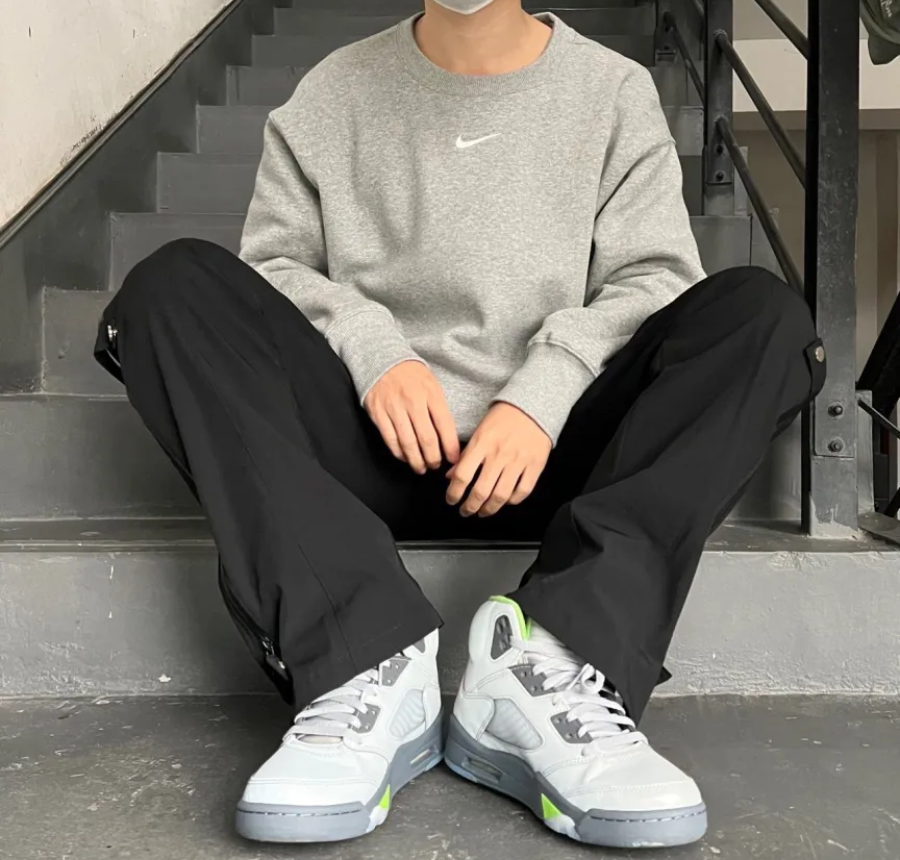 Giày Nike Air Jordan 5 Retro 'Green Bean' DM9014-003 - Ảnh 5