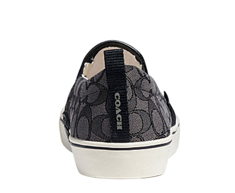 Giày Coach Skate Slip On 'Charcoal And Black' CA909 - Ảnh 4