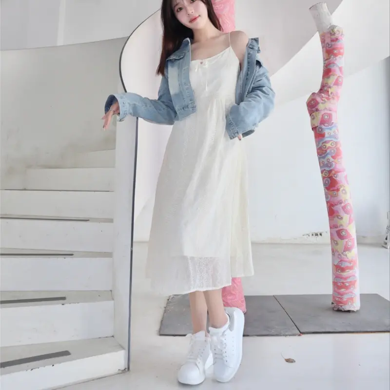 Alternative view of Giày Alexander McQueen Oversized Sneaker 'White Grey' 553680 WHGP7 9000