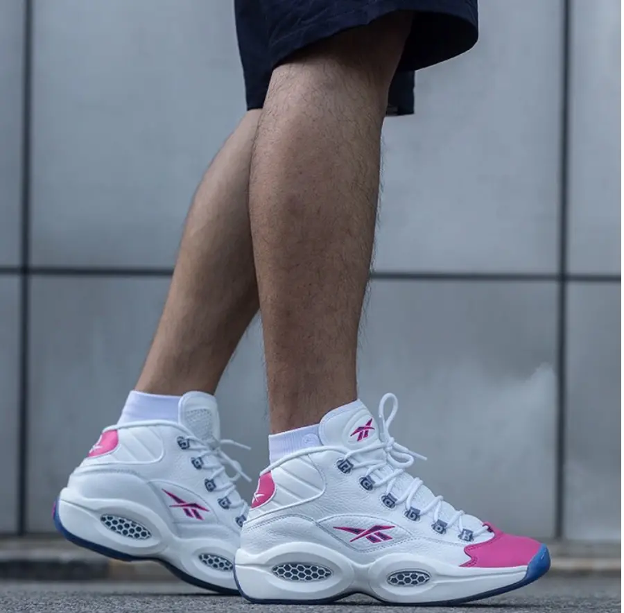 Giay Reebok Question Mid 'Eric Emanuel Pink Toe' FX7441