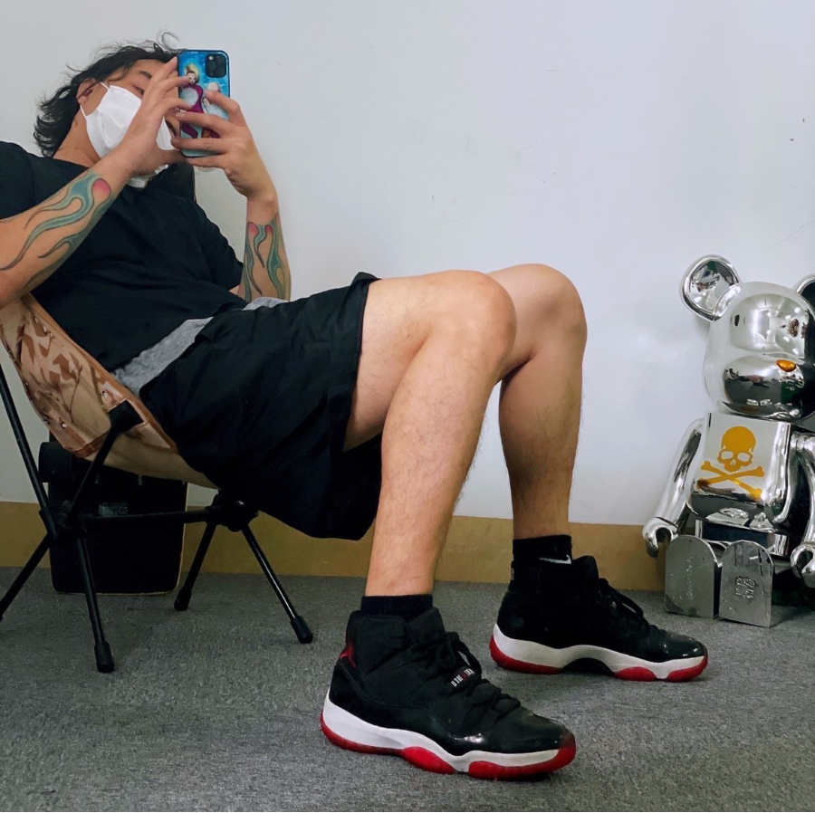 Giày Nike Air Jordan 11 Retro 'Bred' 2012 378037-010 - Ảnh 3