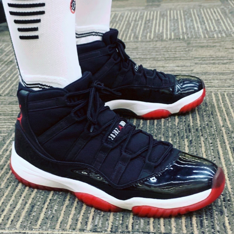 Giày Nike Air Jordan 11 Retro 'Bred' 2012 378037-010 - Ảnh 4