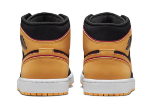 Giay Nike Air Jordan 1 Mid 'Fat Tongue Black Orange' FJ4923-008