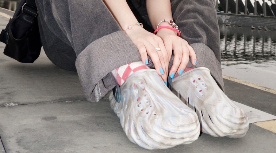 Dep Crocs Clog 'Echo Marbled' 208454-2Y3